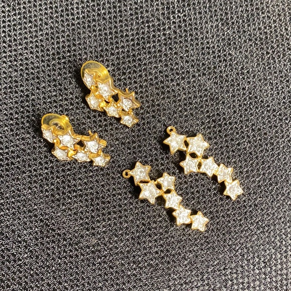 Nolan Miller Star Earrings - Picture 3 of 3